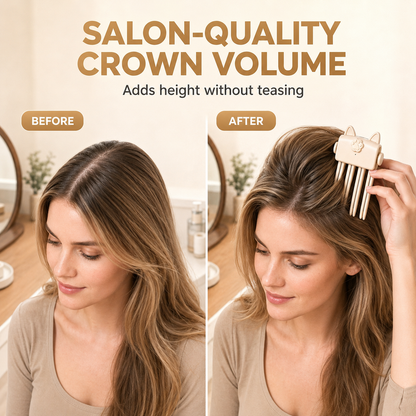 🔥 50% OFF | Instant Root Volume Clip 🪮 No Heat, No Creases