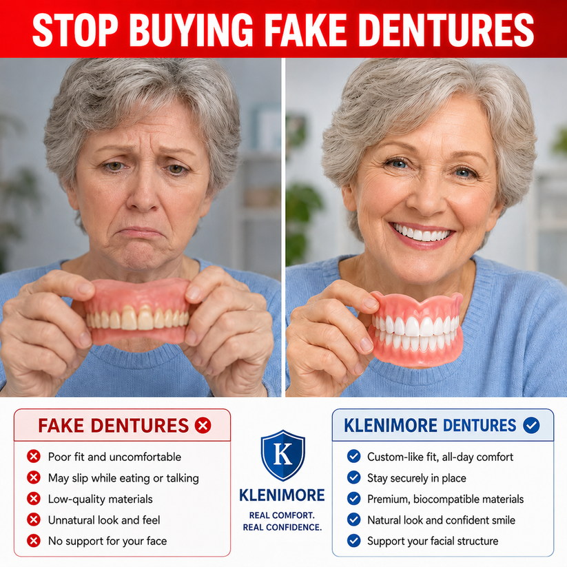 Stop Buying Fake Dentures